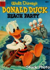 Walt Disney's Donald Duck Beach Party #1 © July 1954 Dell
